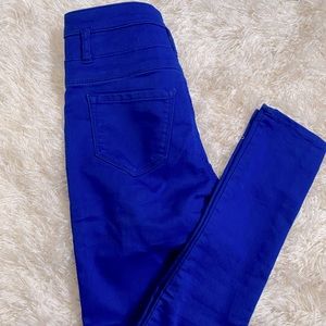 Refuge High Waisted Skinny Blue Jeans size 0